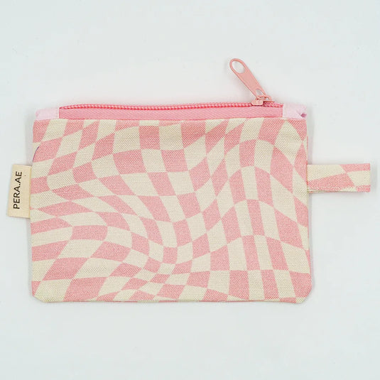 Candy Check Zippered Wallet