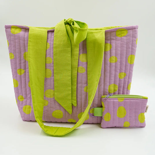 Lilac Dot Everyday Tote