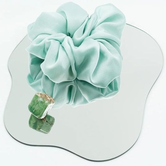 Frost - Silk Scrunchie