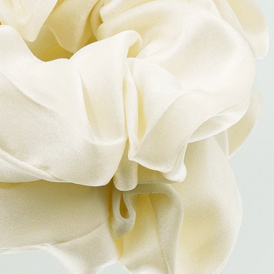 Pearl - Silk Scrunchie