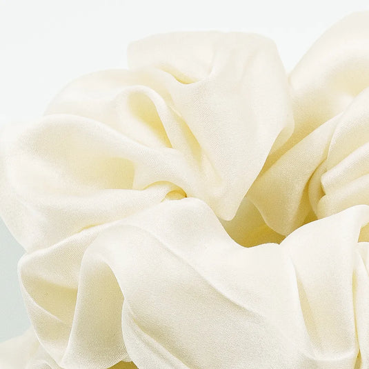Pearl - Silk Scrunchie