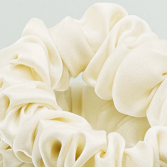 Pearl - Silk Scrunchie
