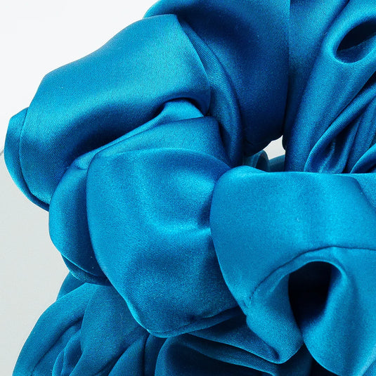 Lagoon - Silk Scrunchie