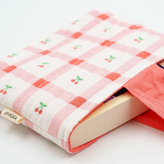 Cherry Picnic Book Sleeve - Small