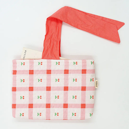 Cherry Picnic Book Sleeve - Small